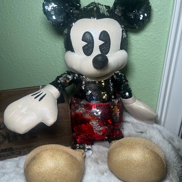 Mickey Mouse Reversible Sequin Plush – Small – 15'' – Special Edition. - Picture 1 of 13